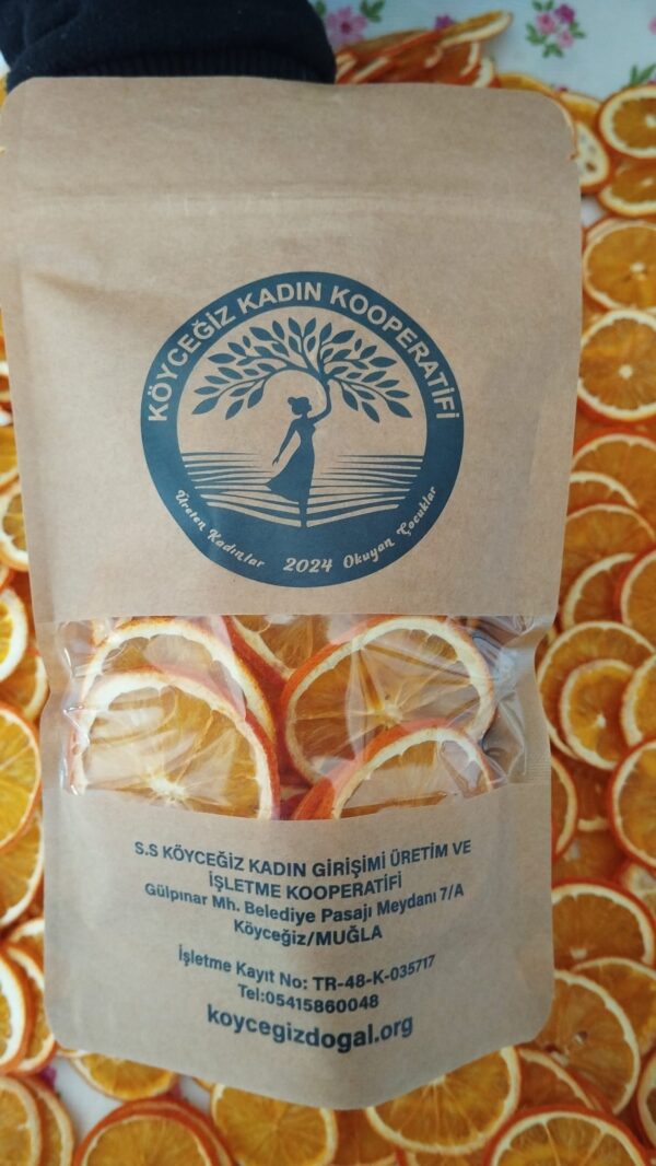 Kurutulmuş Mandalina Cipsi