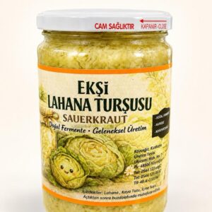 Ekşi_Lahana_sauerkraut (fermente_lahana_turşusu) 600gr
